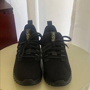 Adidas womens Black Lace-Up Sneakers